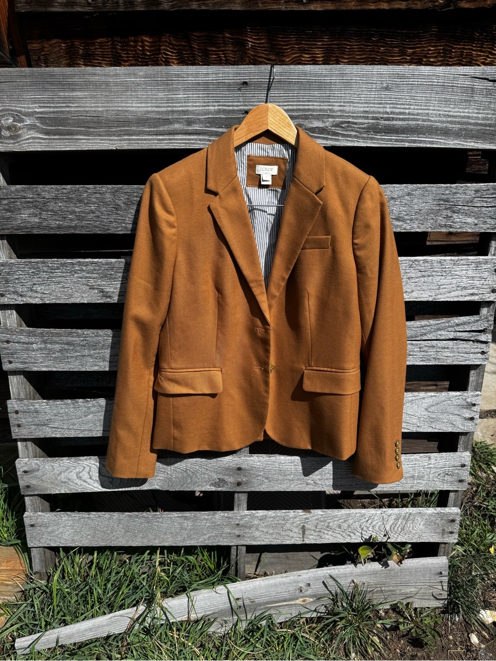 J. Crew Schoolboy Blazer - Camel